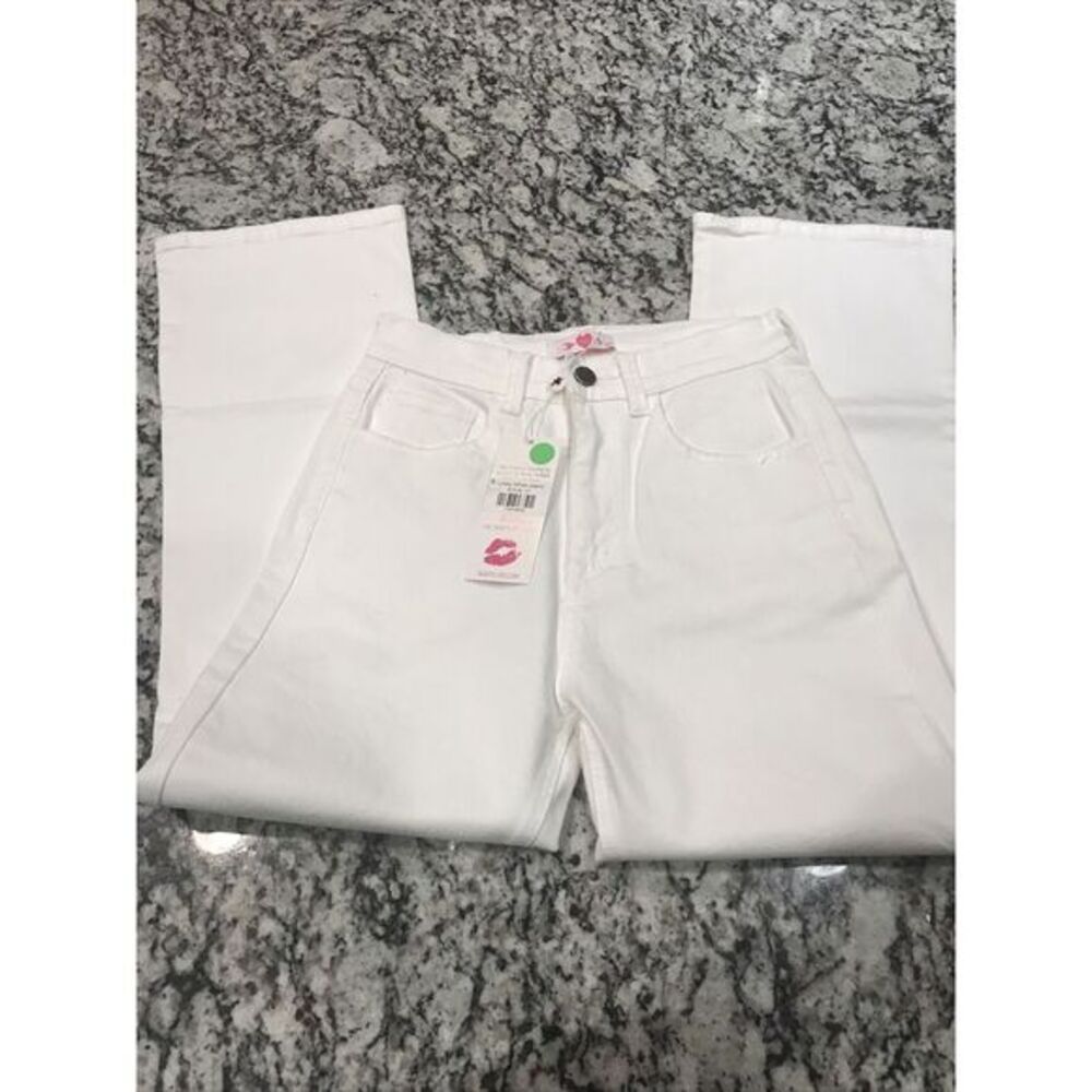 Buddy Love White Stretch Denim Jeans, Women's‎ Size 27